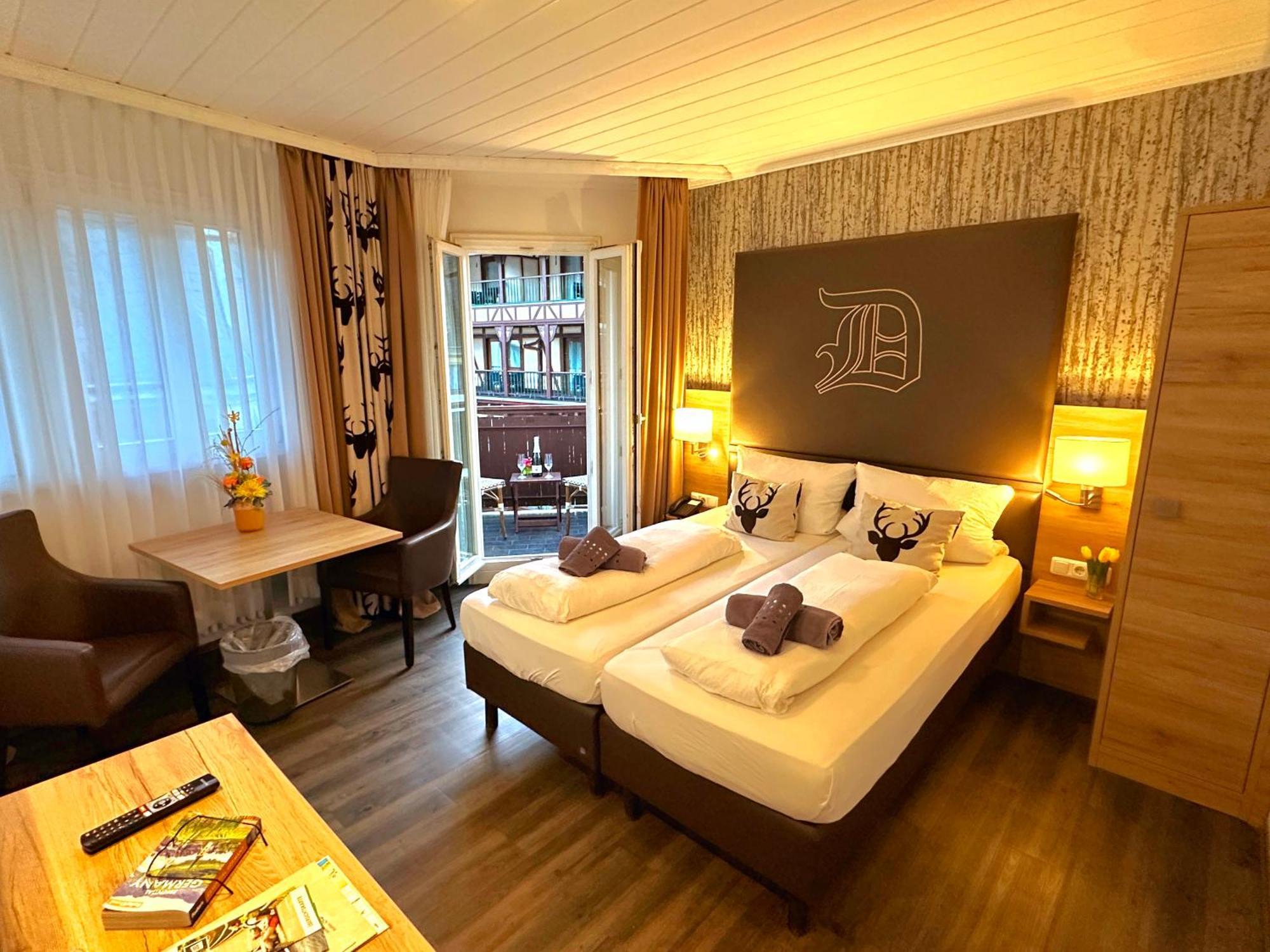 Hotel Am Markt Bacharach Bagian luar foto